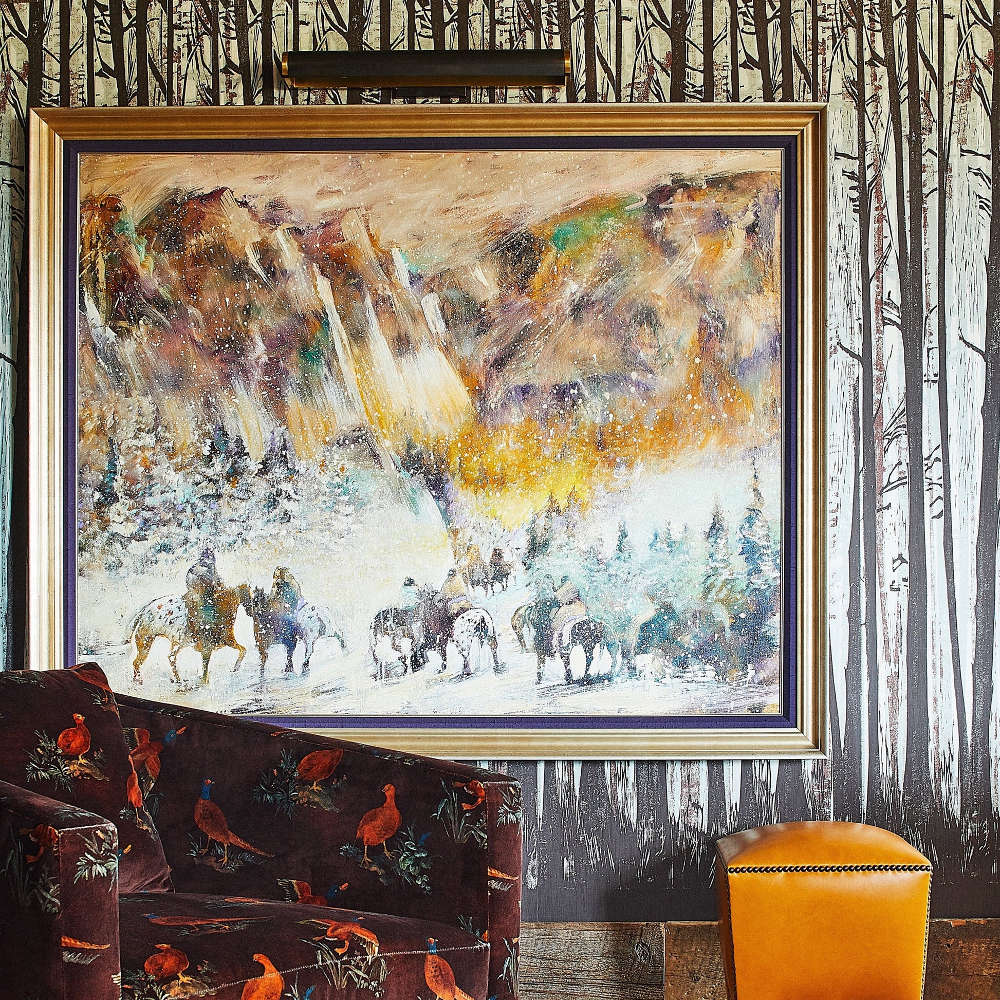 Woodsy Burnt Orange installed at Remount Ranch 